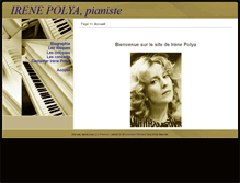 Tablet Screenshot of irene-polya.com